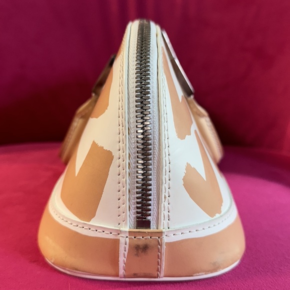 Louis Vuitton peach graffiti Alma satchel by Stephen sprouse east west dome bag - Picture 4 of 16